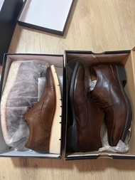 啡色Hawkins / Historic 高踭皮鞋