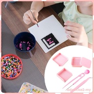 [lzdxwcke2] Fuse Beads Crafting Tray Kit Peg Boards Beads Craft Tool Set for Crafting Supplies
