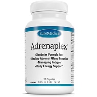 EuroMedica Adrenaplex - Adrenal Gland Function Supplement - Glandular Support with Vitamins C & B6 -