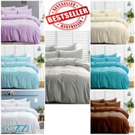 + Fitted Bedsheet set Microfiber Cozzi Magic Colour  Comforter