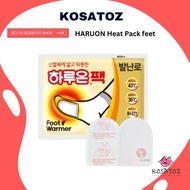 HARUON Heat Pack feet / Foot warmer patch Feet Warmer Disposable Adhesive Foot Warm Patch