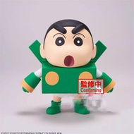 Crayon Shin-Chan Cross-Dressing Shin-Chan 3 Zaemon Gundam Cross-Dressing Figure Trendy