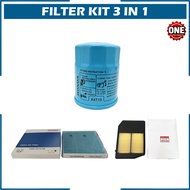 3 IN 1 CABIN AIR OIL FILTER KIT HONDA STEPWGN RP1 RP2 RP3 RP4 (2015-2021)
