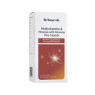 BENOURISH Multivitamins &amp; Minerals with Ginseng Plus Capsule 60s - 23 Essential Vitamins , Minerals &amp; Panax Ginseng