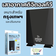 เสาอากาศดิจิตอลทีวีภายใน HD-118U มาพร้อมชุดสาย Power insert สำหรับ กทม. และปริมณฑล