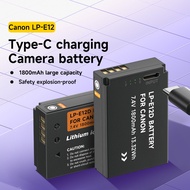 PALO⚡LP-E12 camera battery  USB rechargeable battery for Canno EOS M、EOS M2、EOS M50 EOS M10、EOS M100