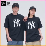 MLB Original 100% Short sleeve shirt pattern man Round neck men woman Summer tshirt Cotton Baju T sh
