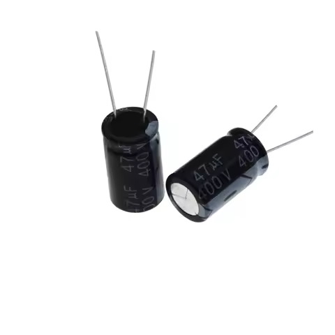 Aluminum Electrolytic Capacitor 400V 1uF 2.2 3.3 4.7 6.8 8.2 10 15 22 33 47 68 82 100 120 150 180 uF