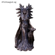 AYellowgod Hecate Greek Goddess Of Magic With Her Hounds Statue Figurine Modern Art Resin Witch Hound Sculpture Home Living Room Decoration SG