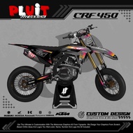Decal CRF 450 hrv Terbaru Full Body Decal CRF 450 HRV Full Body Keren Stiker CRF 450 Full Body