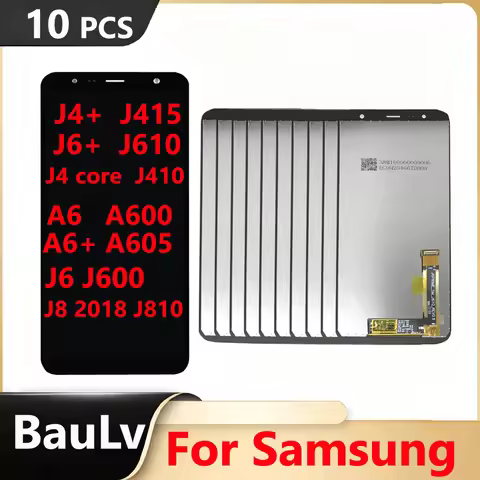 Wholesale 10 Pieces/Lot For Samsung J4+ J415 J6+ J610 J4 core J410 LCD Display J6 J600 J8 J810 Touch