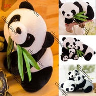 CHAMPIONO 9/10/12/16cm Plush Panda birthday Soft cloth Toy Kneeling Sitting Present Doll