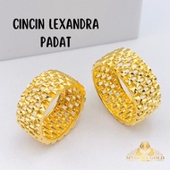 MydoraGold Cincin Fesyen Series | Cincin Lexandra Exclusive Emas 916 [916 Gold Ring]