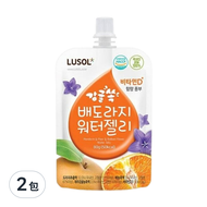 LUSOL 果凍 10個月以上  桔梨橘子  80g  2包