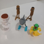 Anomali Tung Tung Sahur Balerina Cappuccina Tralalero Tralala | Mainan Plastik Anak -Anak