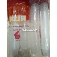 Murah Thinwall Cup Klir Saos 25ML,35ML,60ML,100ML,150ML