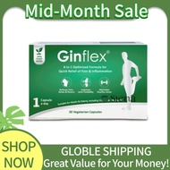 【Buy 3 get 1 free】Ginflex Veggie capsules 30s - For quick relief of pain & swelling of joints & musc