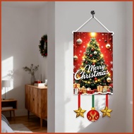 Christmas Yard Flag Waterproof Holiday Decor Merry Christmas Flag Door Drape for Home Wall Window Ya