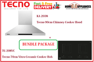 TECNO HOOD AND HOB FOR BUNDLE PACKAGE ( KA 2038 &amp; TG 208VC ) / FREE EXPRESS DELIVERY