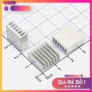 [10 Pieces]- Aluminum Heatsink 14x14x6 Silver Color Truong Giang Components 86