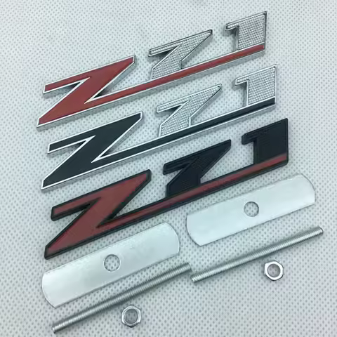 3d Metal Logo Z71 Emblem Car Front Grille Badge Sticker For Chevrolet Tahoe Colorado Cheyenne Chevy 