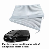 Hyundai Staria ที่กรองอากาศในรถหลังสำหรับชิ้นส่วนระบบปรับอากาศหลังของ Hyundai Staria ทุกรุ่น