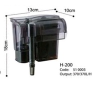 H200 dophin hanging filter