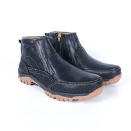 Sepatu Boot Bikers Pria Model Tinggi Kulit Sapi Virale Official BOOT RS