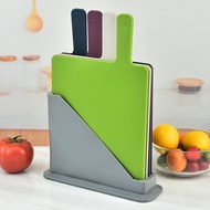 4 Colors Classification Plastic Cutting Board Set Multifunctional Household Baby Food Supplement pp 