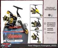 promo termurah reel pancing maguro avengers_6000 original