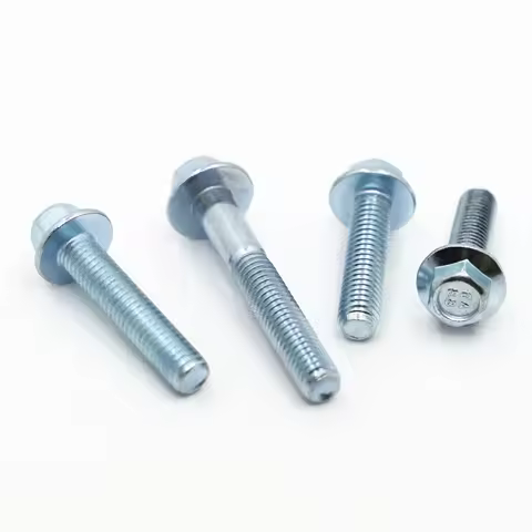 M5 M6 M8 M10 M12 GB5787 Grade 8.8 Galvanized Hexagonal Flange Bolts Flange Screws Hexagonal Belt Pad