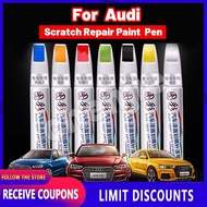 Audi a3 a4l a5 a6l q2l q3 q5l Car Paint Dedicated Scratch Repair Ibis White Black Touch-Up Paint Pen
