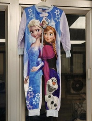 🌈原價約$100🌈 未剪吊牌 全新 disney frozen elsa anna primark 迪士尼 女童連身褲 兒童連身褲 睡衣 家居服 約合2，3歲