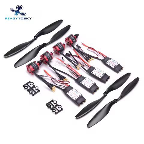 30A 3-4S ESC with 3.5mm Connector & 2212 920KV CW CCW Brushless Motor 1045 / 9450 Propeller for F450