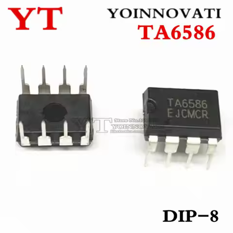 5pcs TA6586 6586 DIP-8 Motor Driver IC DIP8 New Original