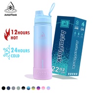 Astar Flask Stainless steel vacuum insulated 22oz 32oz 40oz tumbler hot and cold tumbler for kids aq