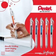 Pentel Energel Infree Retractable Gel Roller Pen 0.5mm | 0.7mm