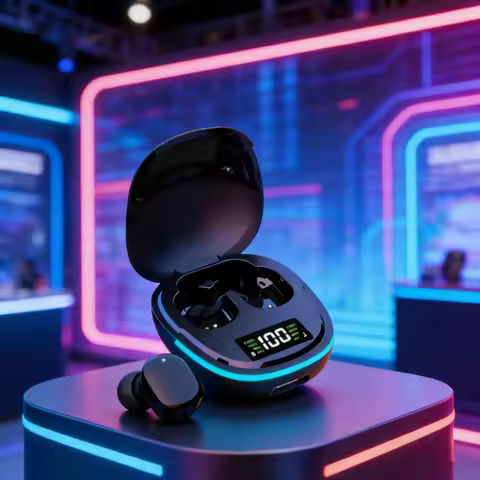 Original Wireless Bluetooth Headphones Tws Waterproof Earbuds Earphones Digital Display Heaset Large