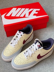 Nike Court Vision 1 Low 舒適百搭經典 板鞋 黃米