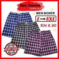 MEN BOXER COTTON PLUS SIZE / SELUAR DALAM BOXER SIZE S-5XL / SELUAR DALAM LELAKI / SELUAR TIDUR KOTA