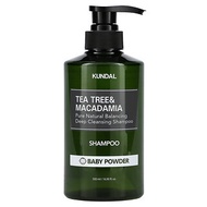 Kundal, Tea Tree & Macadamia Shampoo, Baby Powder, 16.9 fl oz (500 ml)