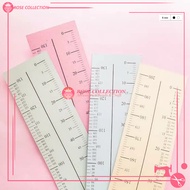 Plastic Scale Ruler Scale Pattern Broken Ruler
