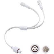 Permanent Outdoor Lights Y-Shaped Extension Cable，IP68 Rated, Compatible with Govee and H705A H705B 