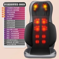 เบาะนวดอัตโนมัติแบบเต็มตัว AUX สำหรับใช้ในบ้าน หนัง เมมโมรี่โฟม คอ หลัง เอว ที่นั่ง ผ่อนคลายทั่วร่าง