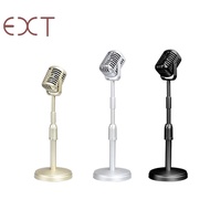 【hzhaiyaa2.sg】Classic Retro Dynamic Vocal Microphone Vintage Mic Universal Stand for Live Performance Karaoke Studio Record