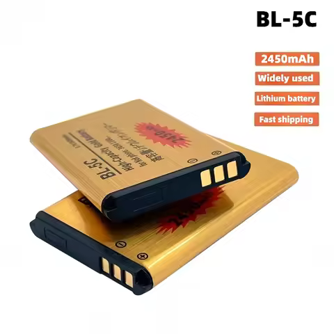 Mobile Phone Battery BL-5C Suitable for Nokia BL5C 1600 6230 2600 1100 1200 2700 3110 N70 Mobile Pho