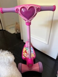 Disney princess Scooter 發聲閃燈滑板車