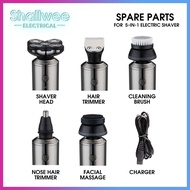 Shallwee (Spare Part) for Multi-function 5 in 1 Electric Shaver For Men Razor LK-6850
