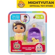 CoComelon JJ & Friends Cruisers 1 Figure Pack - Nina Airplane Cruiser