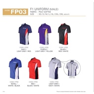 UNIFORM FP 03 BAJU F1 POLY SOFTEE ADULT MALE